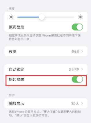 曲水苹果授权维修站分享iPhone轻点无法唤醒怎么办