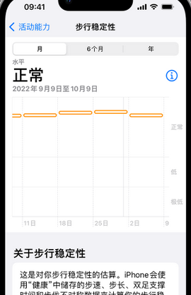 曲水iPhone手机维修如何在iPhone开启'步行稳定性通知'