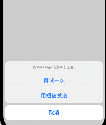 曲水apple维修iPhone上无法正常发送iMessage信息