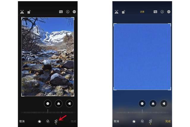 曲水苹果手机维修分享iPhone手机如何使用裁剪功能隐藏照片 
