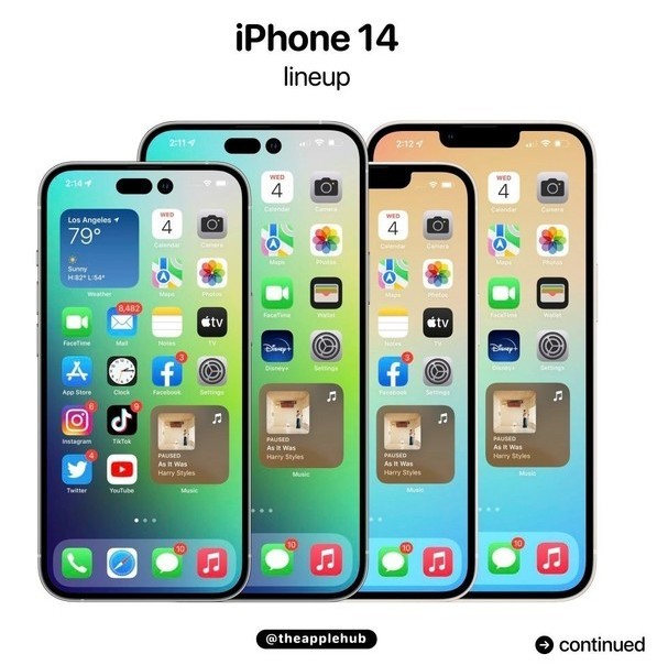 曲水苹果14维修分享iPhone 14全家福 
