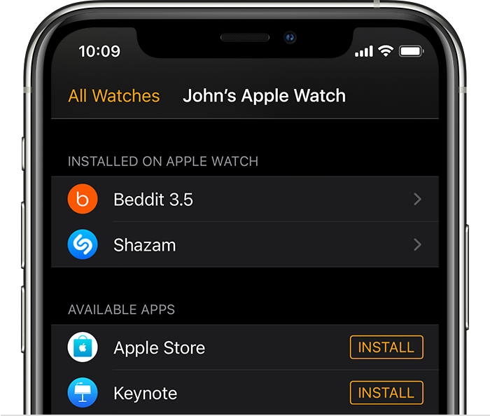 曲水苹果手机维修分享如何在 Apple Watch 上下载应用 