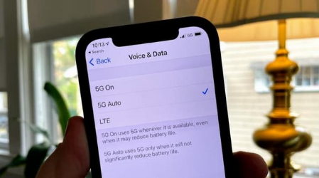 曲水苹果手机维修分享iPhone 12如何打开或关闭5G网络 